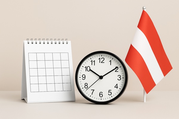 وقت سفارت اتریش چقدر طول میکشد ؟