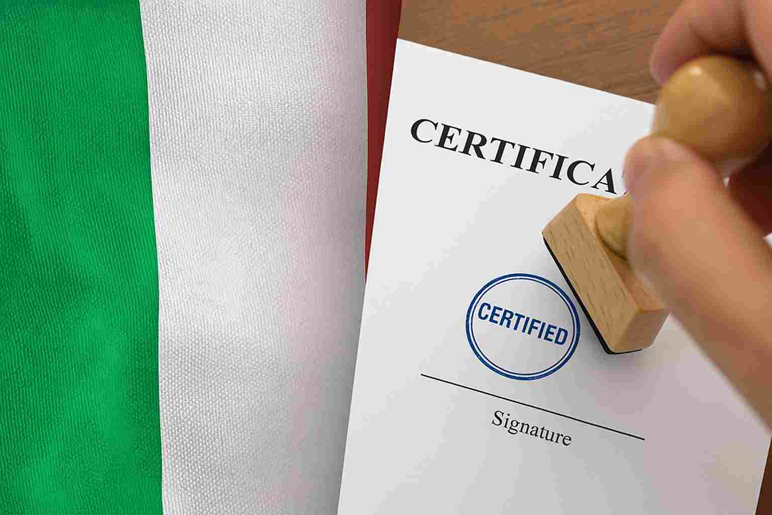 وقت تایید مدارک سفارت ایتالیا